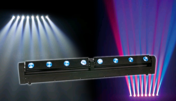 Showtec Wipe out motorized LED bar musikmesse nieuws - Location barre de led motorisé, effets professionnel