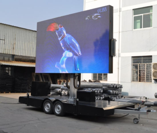 Ckgled Outdoor LED Trailer Display Screen Panel for Advertising - Location machine à fumée lourde, machine a effet.
