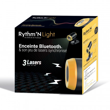 enceinte bluetooth projecteur rvb rythmnlight 450x450 - Ventes Laser Multi-point RGB avec Bluetooth
