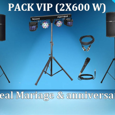 pack VIP 1 450x450 - Location Pack VIP sonorisation et éclairage